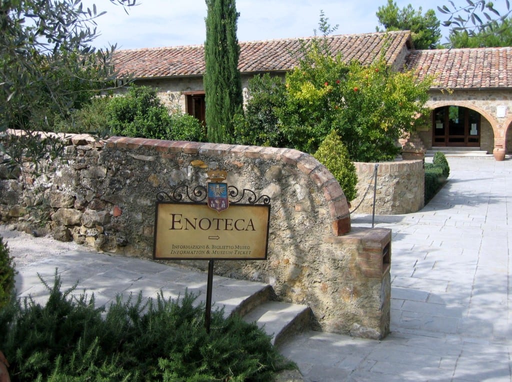 Castello Banfi in Montalcino Tuscany