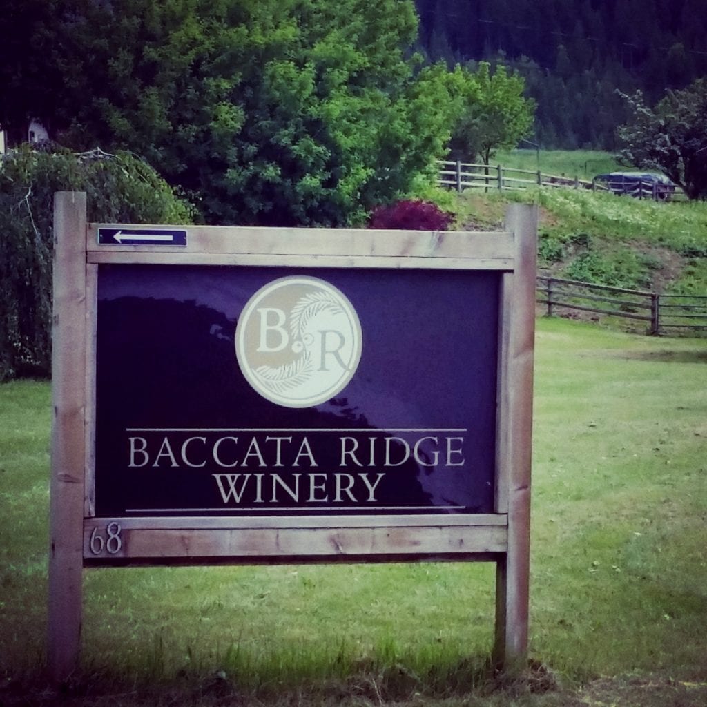 Baccata Ridge Entrance