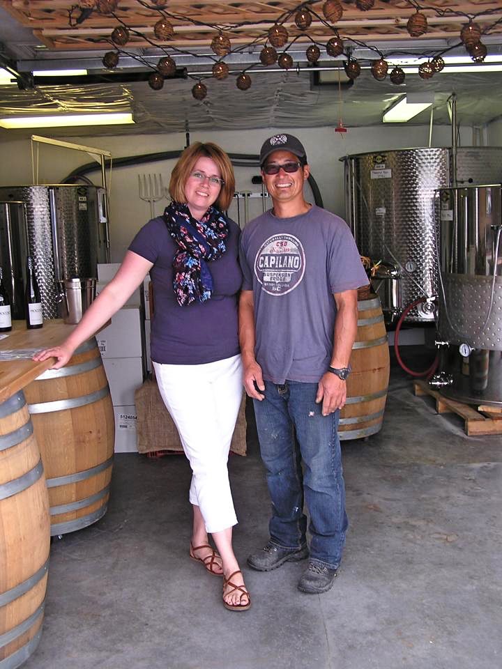 Dianne and Kon Oh of MOCOJO Wines.