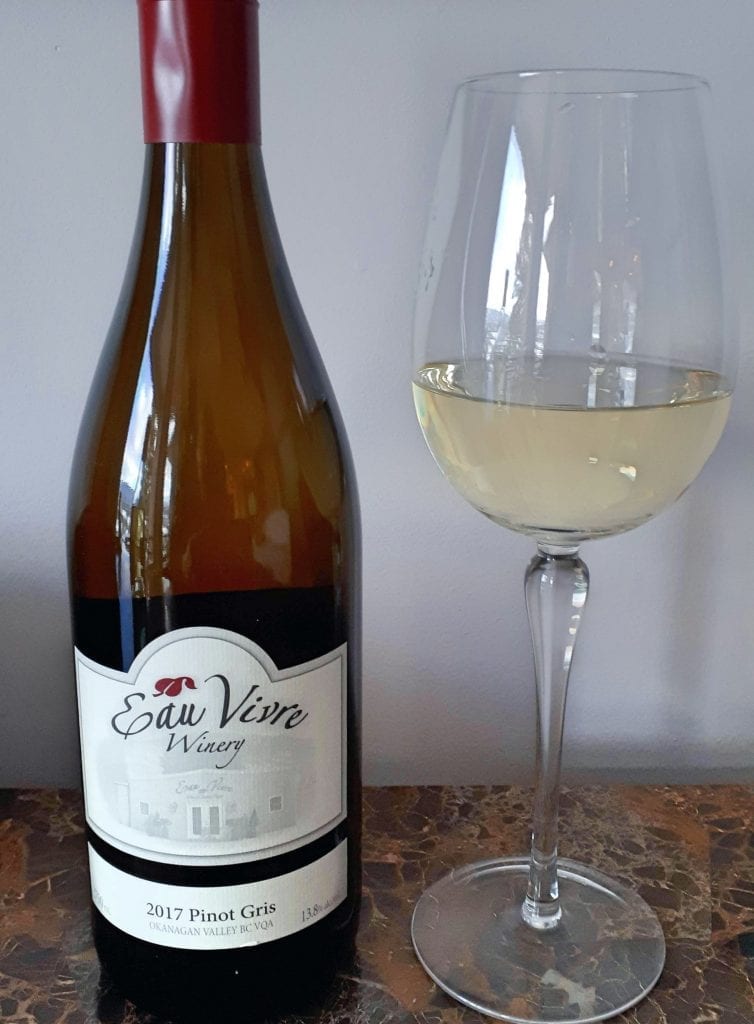 Eau Vivre Pinot Gris 2017