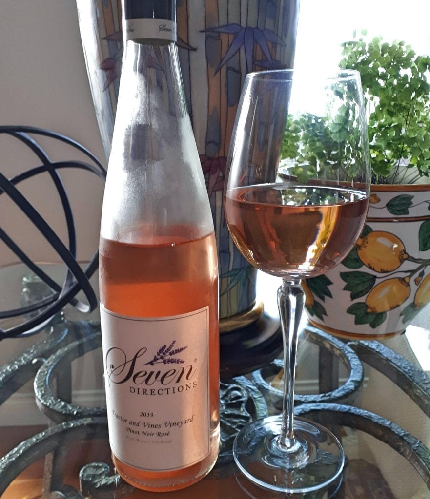 Seven Directions Tractor and Vines Pinot Noir Rosé