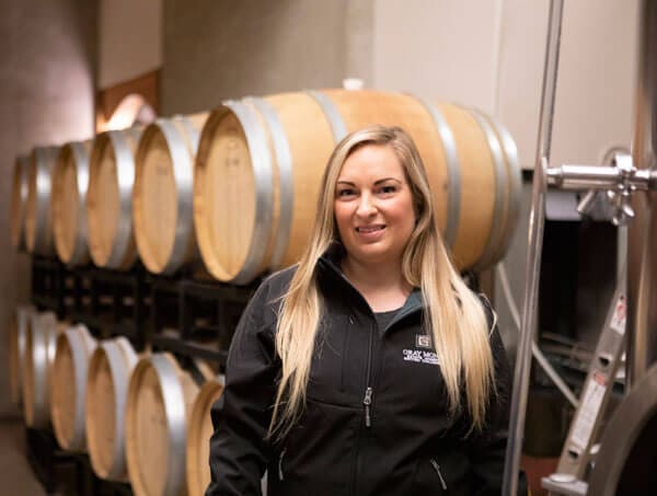Jen Oishi  Gray Monk Winery