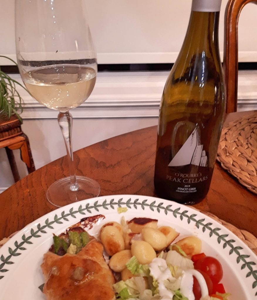 O'Rourke's Peak Cellars Pinot Gris 2019