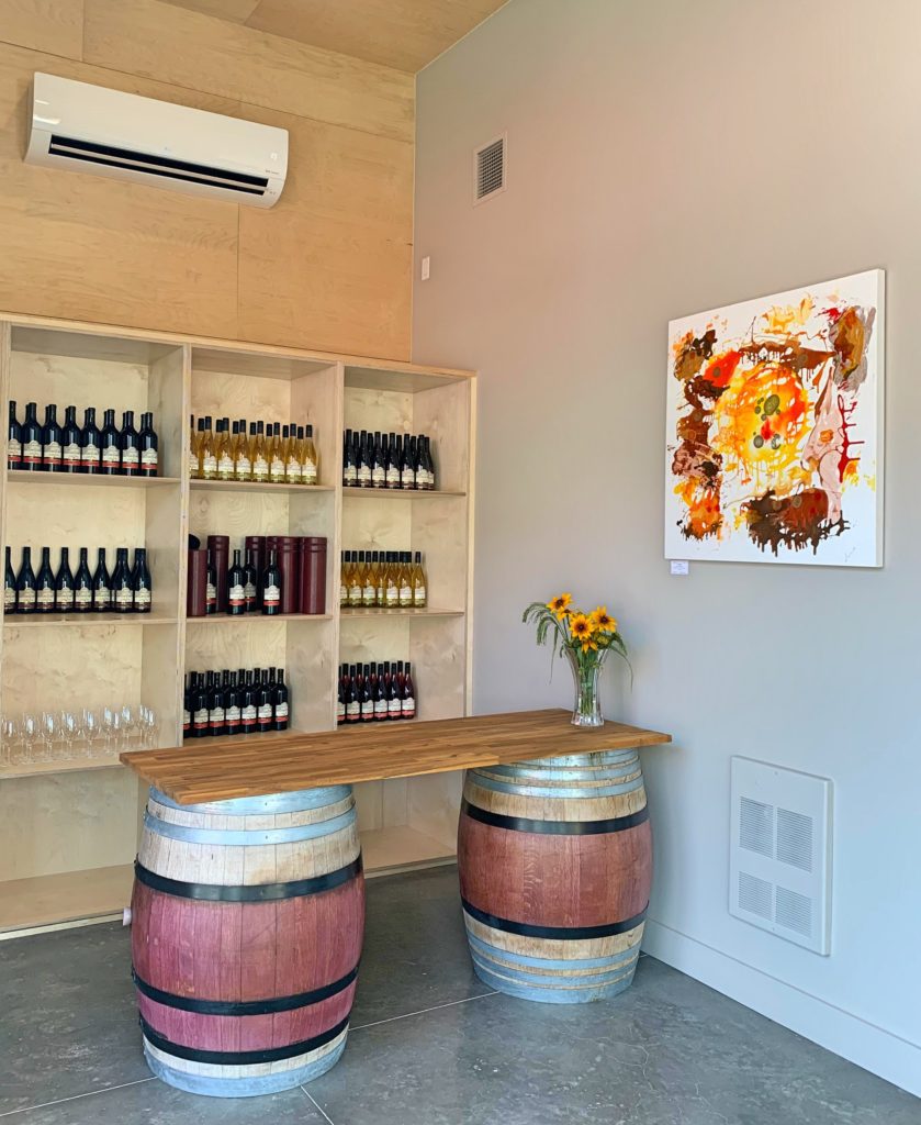 Eau Vivre Tasting Room at District Wine Village