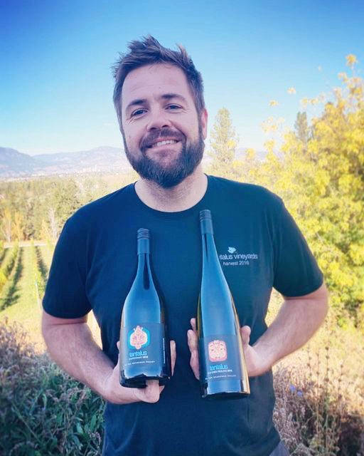 David Paterson with 2021 BC Lieutenant-Governor’s Awards Wine of the Year: 2018 Old Vines Riesling!!