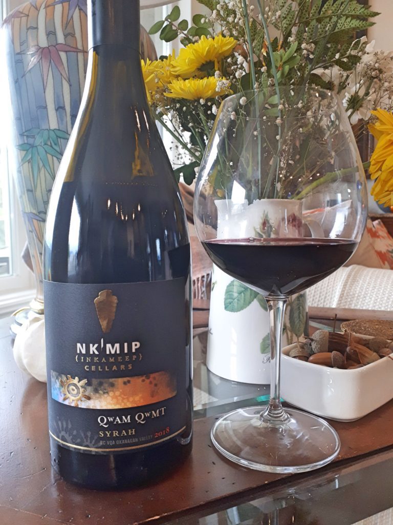 NK'Mip Cellars Qwam Qwmt Syrah 2018 ($35)