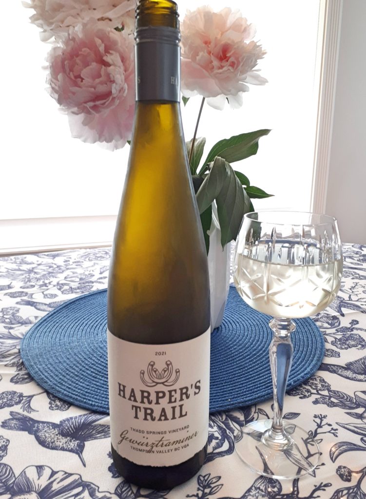 Harper’s Trail Gewürztraminer 2021 ($21.99)