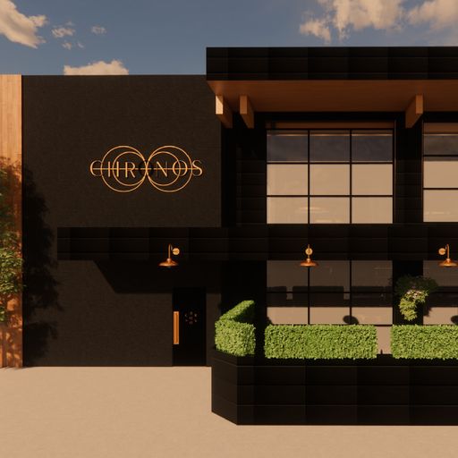 An artist's renderings of the new TIME Family of Wines Chronos Tasting Room, scheduled to open in Spring 2023