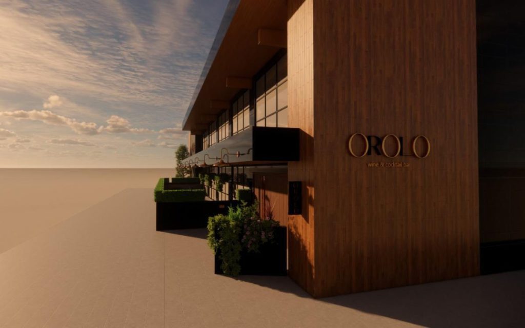 An artist's rendering of OROLO Restaurant + Cocktail Bar – coming soon!