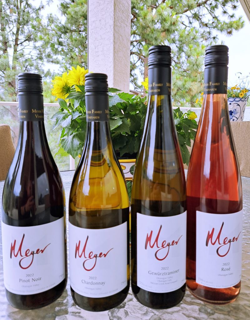 Meyer Family Vineyards 2022 vintage