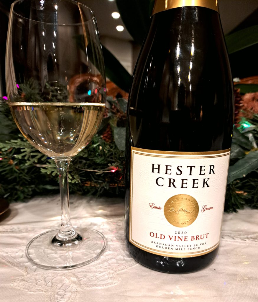 Hester Creek Old Vine Brut 2020 ($34.99)