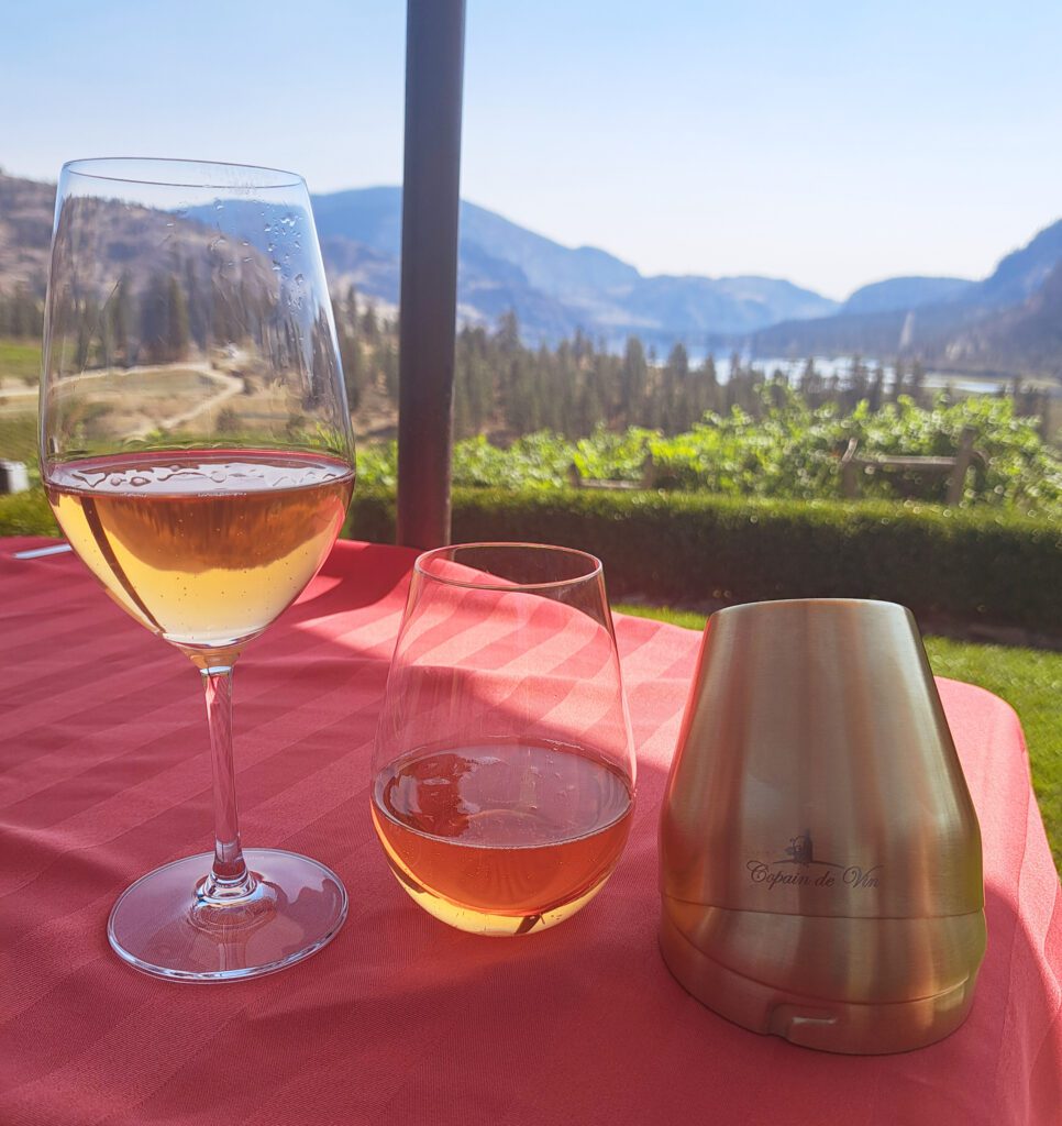 VinVoyage  Wineglass for the Ultimate Travel Experience