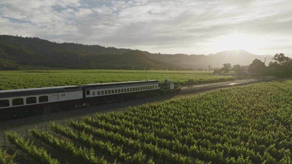 Napa Valley Wine train.