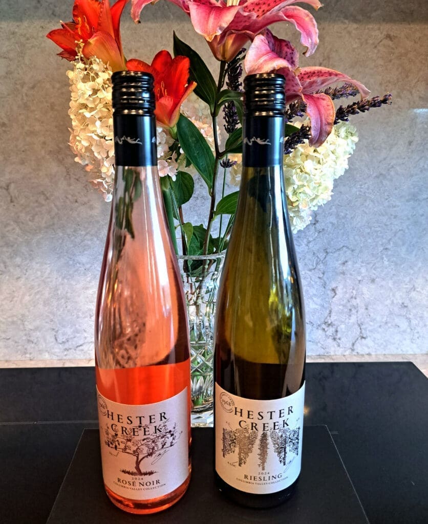Hester Creek Estate Winery has released two more wines from the new Columbia Valley Collection: Riesling and Rosé Noir.
