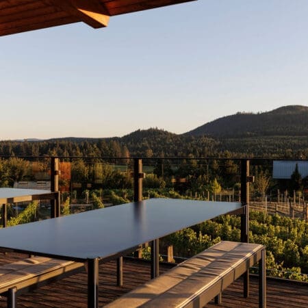 Blue Grouse tasting room