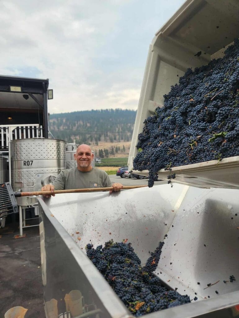 Da Silva Vineyards & Winery - Pinot Noir Crush