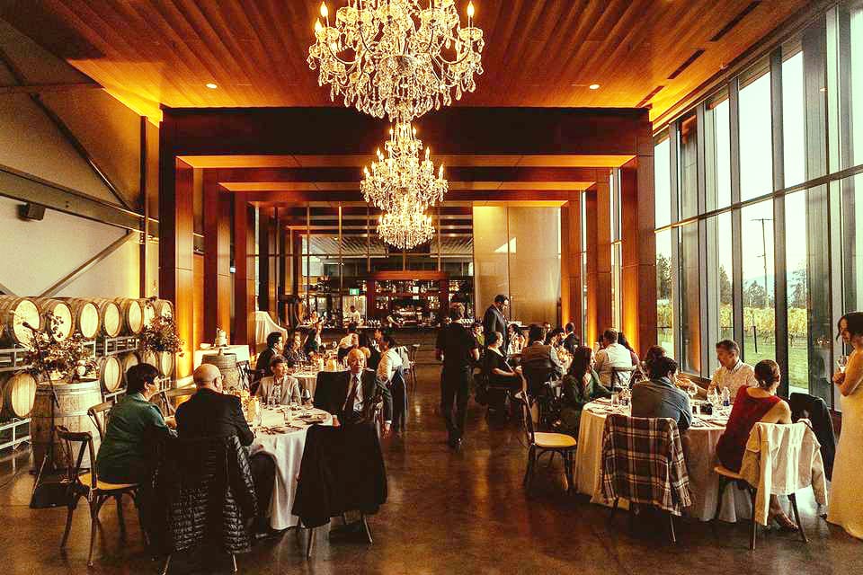 50th Parallel Estate Winery Chandeliers