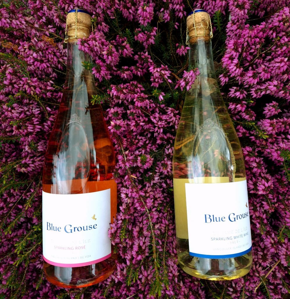 Blue Grouse Charme De L’Île Sparkling Wines